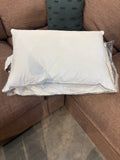 Standard/Queen Down Hybrid Pillow Set– Duck Feather Down Core with Microfiber Outer Chamber