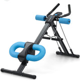 49.8” Adjustable Ab Crunch & Core Workout Machine with Resistance Bands – 440 LB Capacity