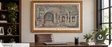 61” x 41.4” Arnold Iger Tree of Life Framed Wall Art Print – Oversized Architectural Decor