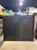 37” Double Tilt-Out Trash Can Cabinet with Odor Control & 2 Hidden Bins – Minor Scratch