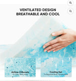 3 Inch Cool Gel Memory Foam Mattress Topper King, Pressure Relief Support