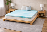 2 Inch Cool Gel Memory Foam Mattress Topper California King, Pressure Relief