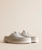 HEYDUDE Wally H2O Slip Mule Shoe – White Dawn Blue/Cream (Men’s Size 14)