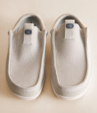 HEYDUDE Wally H2O Slip Mule Shoe – White Dawn Blue/Cream (Men’s Size 14)