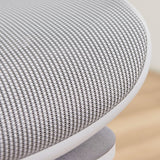 Ergonomic Mesh Office Chair with Footrest 3D Arms Adjustable Headrest- Gray