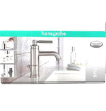 Hansgrohe Status Lavatory Faucet Brushed Nickel 1.2 GPM Bathroom Sink Faucet