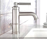Hansgrohe Status Lavatory Faucet Brushed Nickel 1.2 GPM Bathroom Sink Faucet