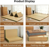 Japanese Floor Mattress Foldable Meditation Tatami Futon 36x61x2 Inch