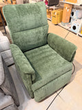 Green - Power Recliner Chair Soft Upholstered Padded Armchair Lounge Seat Home