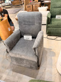 Light gray - Power Recliner Chair Soft Upholstered Padded Armchair Lounge Seat Home
