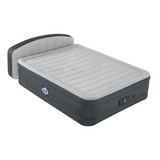 Sealy AlwayzAire Queen Air Mattress (Tough-Guard) – Built-in Pump, Dual-Stage