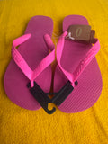 New Pink Flux Havaianas Top Fc Unisex Sandals Women Size 7/8, Men 6/7