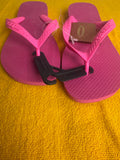 New Pink Flux Havaianas Top Fc Unisex Sandals Women Size 7/8, Men 6/7