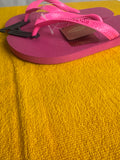 New Pink Flux Havaianas Top Fc Unisex Sandals Women Size 7/8, Men 6/7