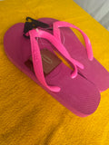 New Pink Flux Havaianas Top Fc Unisex Sandals Women Size 7/8, Men 6/7