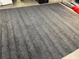 Vesta Home 12x15’ Handwoven Wool Cotton Rug – Navy Gray Luxury