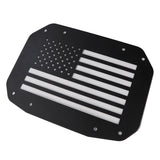 Jeep Wrangler JL 2018+ Spare Tire Carrier Delete Filler Plate - USA American Flag Style