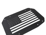 Jeep Wrangler JL 2018+ Spare Tire Carrier Delete Filler Plate - USA American Flag Style