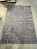 Vesta Home Hand-Knotted 100% Viscose Area Rug – Light Purple / Lavender – 5’5” x 7’7”