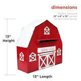 Letter for Santa - mailbox - Christmas decoration - rustic - modern decor