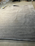 10’ x 14’ - Used for Staging Handmade Modern Wool & Viscose Area Rug – Grey – Contemporary
