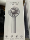 Cold Air Portable Cooling AC Handheld Fans – The GENUINE Rechargeable Portable Ice Cooling Refrigerating Pad Handheld Cooling Fan That Blows Cold Air