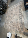 Handwoven Caldwell Wool and Viscose Area Rug - 7'-6" x 9'-6"