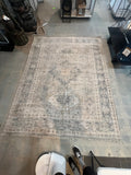 Handwoven Caldwell Wool and Viscose Area Rug - 7'-6" x 9'-6"