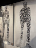 Human standing - dot art