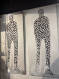 Human standing - dot art