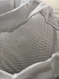 Vessel Transparent Diamond Shaped Crystal Glass Bathroom Wash Sink Basin’s