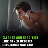 Beard Grooming Kit Brush Comb Wash Conditioner Set Men Care Kit