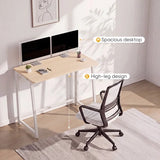 Space Saving Folding Desk 31.5” Compact Workstation Portable Table