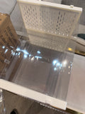 12 Clear Stackable Shoe Storage Box Organizer 13” x 10” x 6”