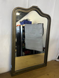 Wycliff Antique Brass Iron Framed Mirror