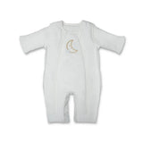 Baby Brezza 2-in-1 Double Zipper Baby Sleepsuit - Unique Swaddle Transition Sleepsuit - Breathable with Mesh Panels - Converts from Sleepsuit to Sleep Vest, 3-6 Months