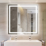 LED bathroom mirror 36” by 36”