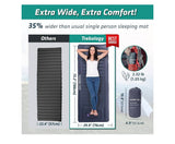Ultralight Inflatable Camping Sleeping Pad with Built In Pump Pillow 73x30x5 Inch