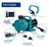 3000 GPH Energy Saving Water Pump for Ponds Fountains Waterfalls Circulation System