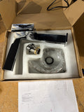 Chrome Ultra-Thin Single Handle Waterfall Bathroom Vessel Sink