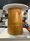 Small Cottage Round Wood Side Table