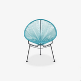 Feather Vista Acapulco Lounge Chair – Turquoise Outdoor Accent – Lightweight & Sturdy – 27.5” Wide