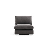 MC Feathers 1-Seater - Armless Sectional Sofa Piece