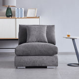 MC Feathers 1-Seater - Armless Sectional Sofa Piece