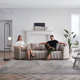 Modern Contemporary Performance Leather MC Bas Sofa