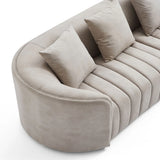 Modern Contemporary Performance Leather MC Bas Sofa