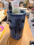 Gas Fire Pit, 18” Tall x 10” Diameter - Open Box - table top