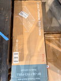 Full Metal Platform Bed Frame, 14” Heavy Duty Steel Slat Support - new in box