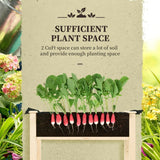 Raised Wooden Garden Planter Box with Legs, 34” x 18” x 30” - assembled. New