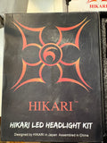 Hikari H4/9003/HB2 LED Light Bulbs Dual Beam 45W 20000LM 6000K Cool White Pair